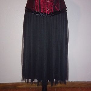 🆕 Black pleated skirt